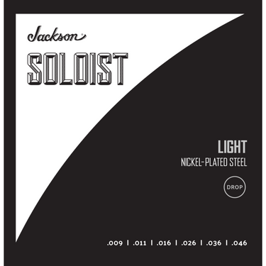 Encordadura Jackson Soloist P/guit Electr Drop Light 9-46, 2990946006
